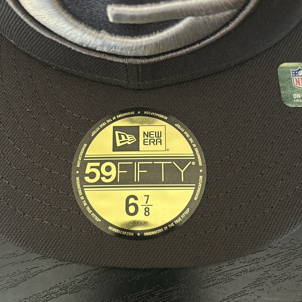 New era green bay packers fitted hat 6 7/8 - Picture 2 of 11